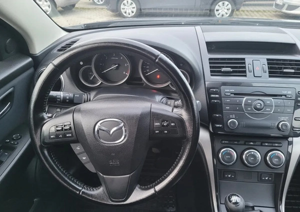 Mazda 6 cena 24990 przebieg: 190000, rok produkcji 2011 z Kutno małe 407